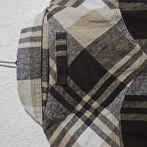 Mens Pearl Snap Plaid Western Shirts  Long Sleeve Size M - Picture 5 of 7